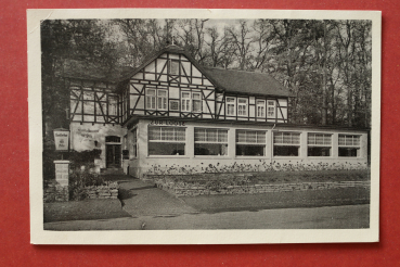 Ansichtskarte AK Bad Salzuflen 1955 Waldrestaurant Loose Gasthaus Architektur Ortsansicht NRW
